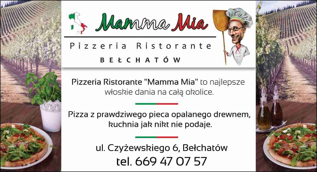 MAMMA MIA PIZZERIA, RESTAURACJA, PIZZA, MAKARONY, SAŁATKI - restauracja BEŁCHATÓW restauracja BEŁCHATÓW